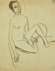 Niño desnudo de Ernst Ludwig Kirchner
