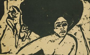 Bailarinas desnudas; Nackte Tanzerinnen, 1909 de Ernst Ludwig Kirchner