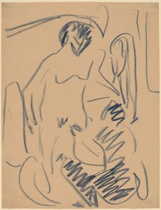 Desnudo en la Playa