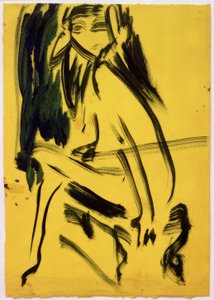 Sin título (Niña sentada)