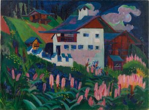 Nuestra casa, 1918-1922 de Ernst Ludwig Kirchner