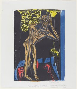 Peter Schlemihls wundersame Geschichte: Schlemihl in der Einsamkeit des Zimmers de Ernst Ludwig Kirchner