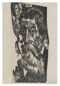 Retrato de Ludwig Schames de Ernst Ludwig Kirchner