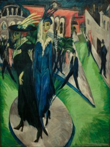 Plaza de Potsdam de Ernst Ludwig Kirchner