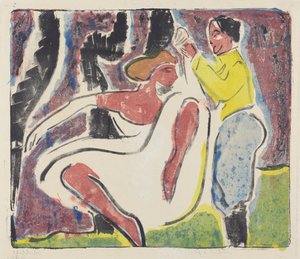 Bailarines rusos de Ernst Ludwig Kirchner