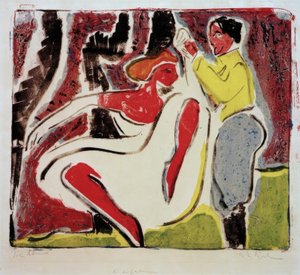 Pareja de bailarines rusos