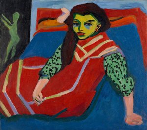 Niña sentada (Fränzi Fehrmann)