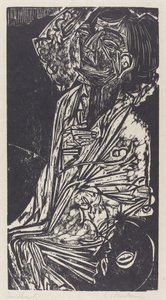 La esposa del profesor Goldstein de Ernst Ludwig Kirchner