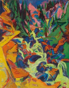 La cascada, 1919