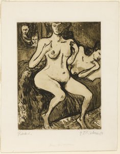 Dos hermanas de Ernst Ludwig Kirchner