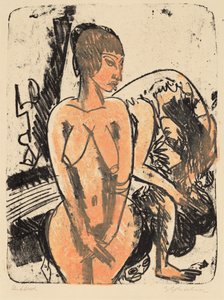 Dos Mujeres de Ernst Ludwig Kirchner