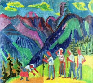 Unbekanntes Bild de Ernst Ludwig Kirchner