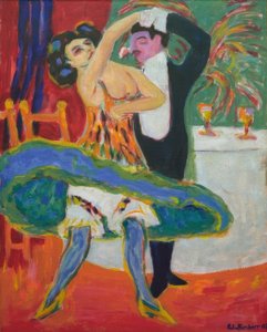 Variedad (pareja de baile inglesa) de Ernst Ludwig Kirchner