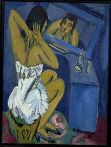 Mujer ante el Espejo de Ernst Ludwig Kirchner