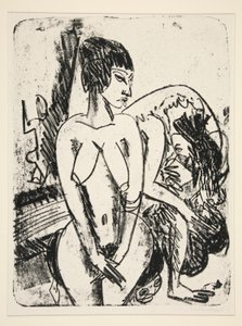 Dos mujeres de Ernst Ludwig Kirchner