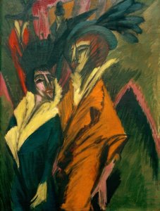 Dos mujeres en la calle