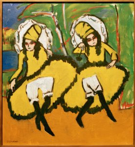 Dos bailarinas de Ernst Ludwig Kirchner