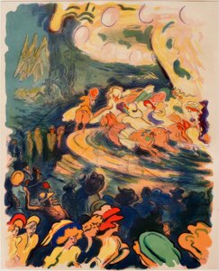 Carrusel en París de Ernst Matthes