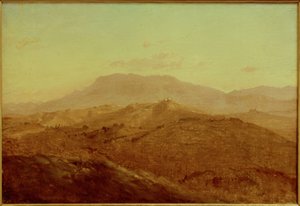 Vista de Olevano a Paliano de Ernst Meyer