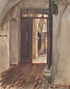 Pasillo y patio de Ernst Nowak