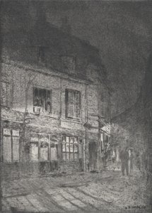 Lille: Liebesgässchen, 1916 de Ernst Oppler