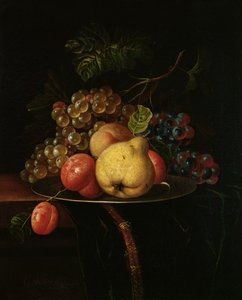 Naturaleza muerta con frutas de Ernst Stuven