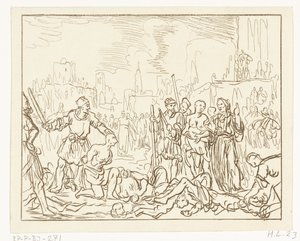 Felicitas decapitada con sus siete hijos de Ernst Willem Jan Bagelaar