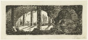 Ruinas de Fort Sint-Pieter cerca de Maastricht de Ernst Willem Jan Bagelaar