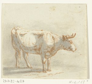 Tauro de pie, mirando a la derecha de Ernst Willem Jan Bagelaar