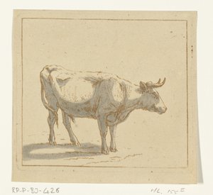 Tauro de pie, mirando a la derecha de Ernst Willem Jan Bagelaar
