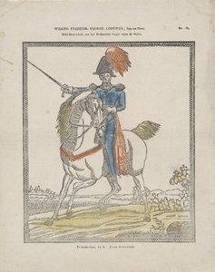 Willem-Frederik-George-Lodewijk, Príncipe de Orange / Mariscal de campo del ejército holandés contra los amotinados (título sobre el objeto)