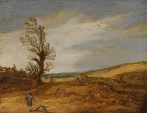 Una vista en las dunas de Esaias van de Velde