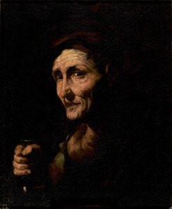 Vieja bebedora de Esteban March