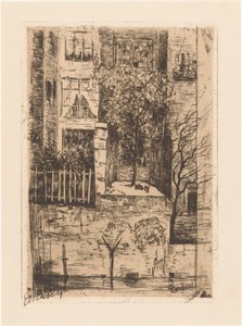 Dordrecht (título original en el objeto) de Etha Fles (signed by artist)