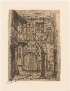Rothenburg (título original del objeto) de Etha Fles (signed by artist)