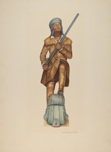 Figura de proa: Davy Crockett de Ethel Dougan