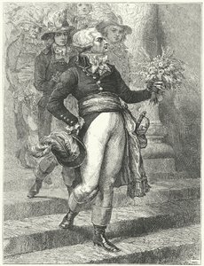 Maximilien Robespierre en el día del Festival del Ser Supremo de Etienne (after) Ronjat