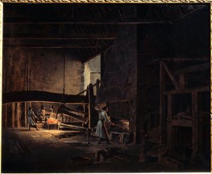 Las forjas en Chatillon sur Seine (1823)
