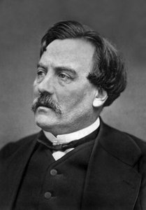 Charles-Adrien Lesot de La Penneterie alias Lacressonniere (1819-1893) actor y dramaturgo francés, foto de Carjat de Etienne Carjat