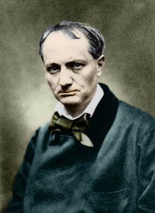 Charles Baudelaire (1821-1867), escritor francés, Foto de Carjat. de Etienne Carjat