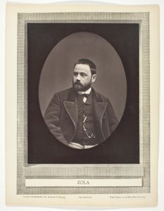 Émile Zola (novelista, dramaturgo y periodista francés, 1840-1902) de Etienne Carjat