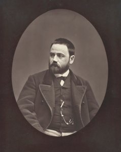 Émile Zola novelista, dramaturgo y periodista francés, 1840-1902, c. 1876 de Etienne Carjat