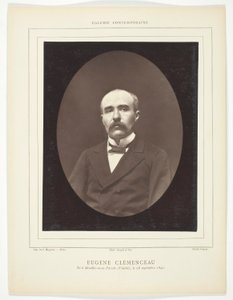 Eugène Clémenceau de Etienne Carjat