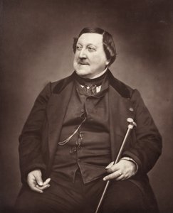 Gioachino Antonio Rossini, compositor italiano, 1792-1868 de Etienne Carjat