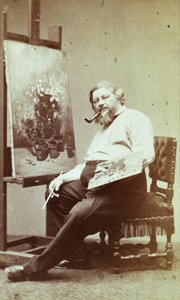 Gustave Courbet, 1860s de Etienne Carjat