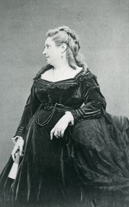 Marie Daubrun (foto en blanco y negro) de Etienne Carjat