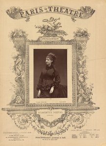 Teatro de París: Hyacinthe Derval de Etienne Carjat