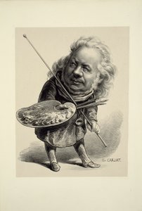 Retrato de Honoré Daumier