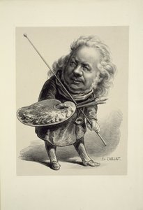 Retrato de Honoré Daumier de Etienne Carjat