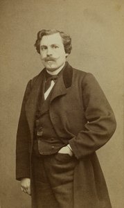 Retrato de Jules Huot de Goncourt 1830-1870 de Etienne Carjat
